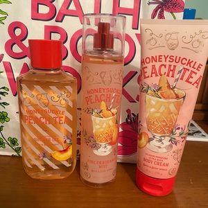 Bath & Body Works trio Lotion, Body Wash, Fragrance Spray